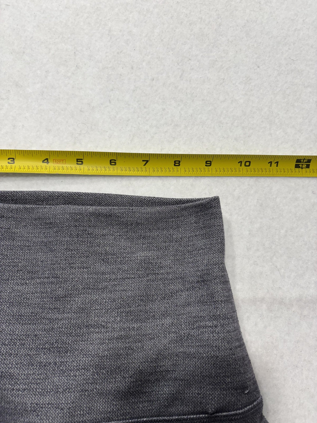 Lululemon Leggings Womens 2 Gray High Rise 25" Inseam Ankle Yoga Stretch Active