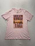 Bella + Canvas Shirt Womens Large Pink Long Live Cowgirls Graphic Tee Western