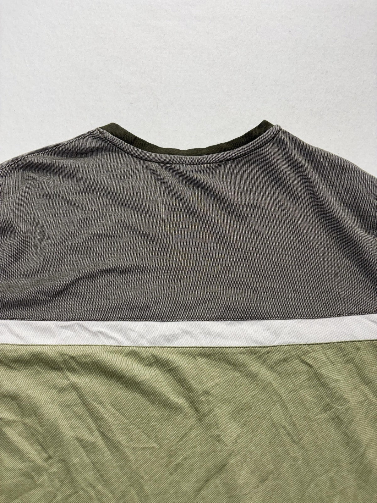 Michael Kors Shirt Mens Large Multicolor Colorblock Ringer T-Shirt Short Sleeve