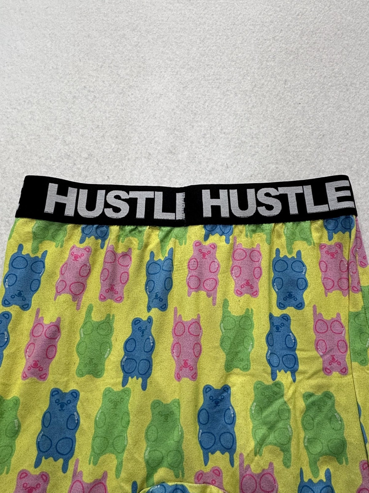 Rue21 Boxer Brief Underwear Mens Medium Multicolor Gummy Bear Print Hustle Band