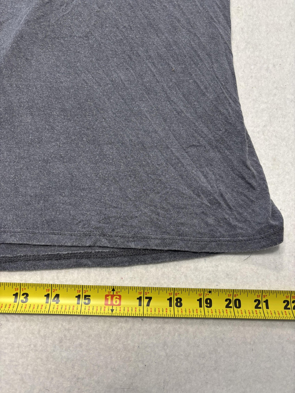 Tinywillow Womens Large Gray Crew Neck Ladder Cutout Sleeveless Tank Top