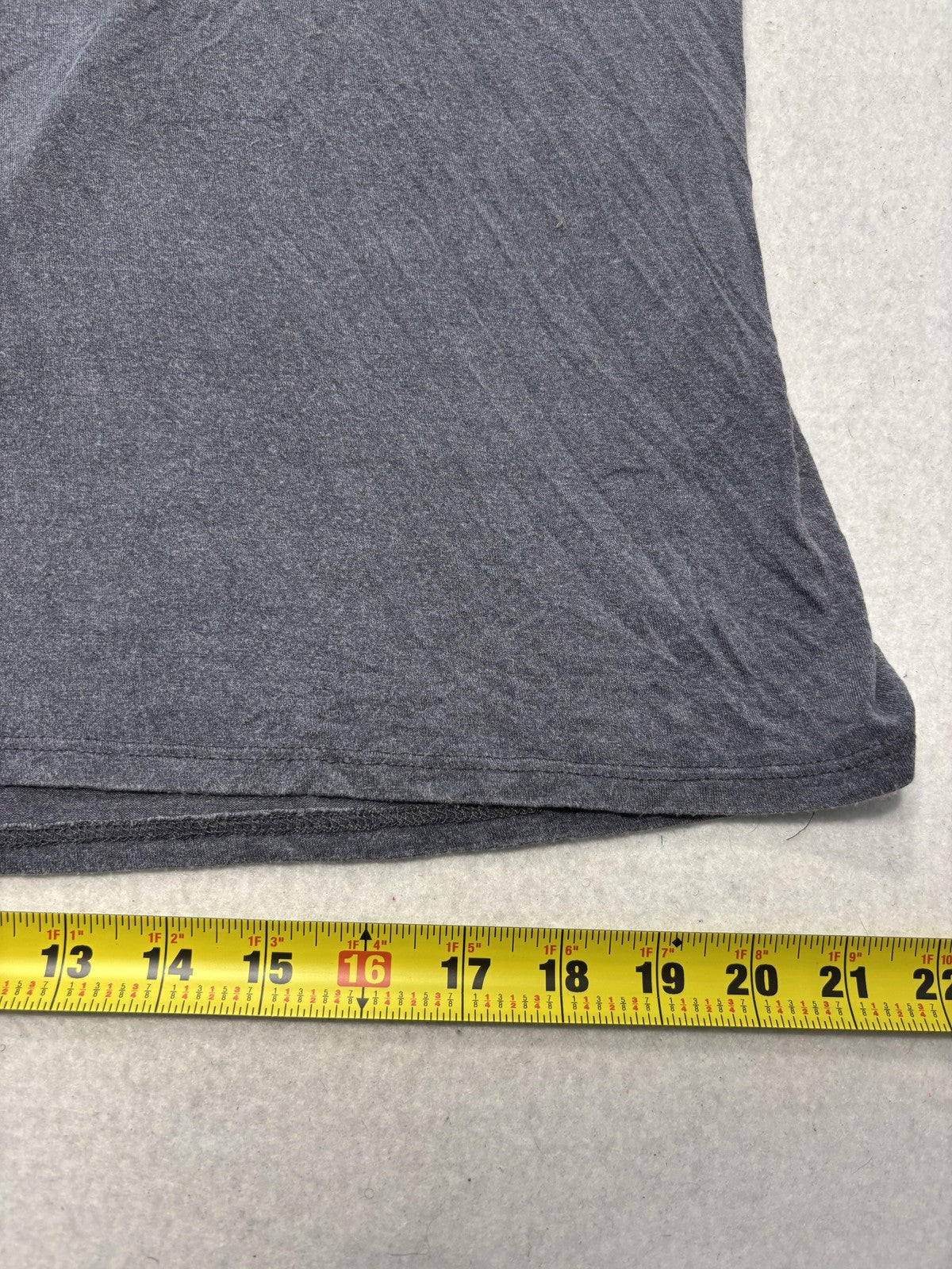 Tinywillow Womens Large Gray Crew Neck Ladder Cutout Sleeveless Tank Top