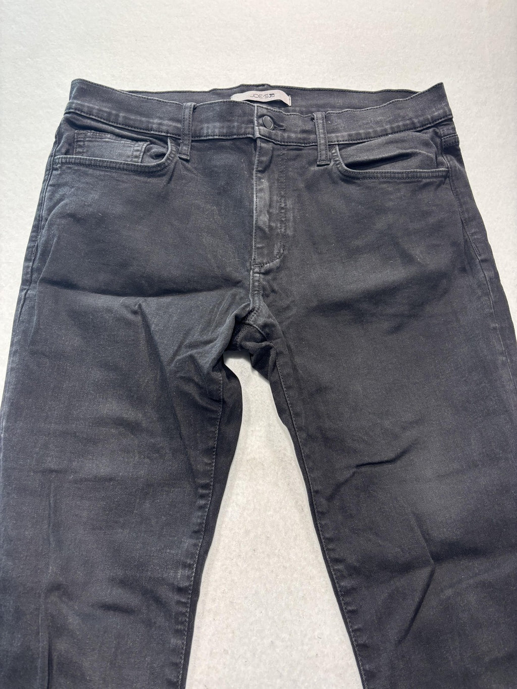 Joe's Jeans Slim Fit Jeans Mens 34x32 Gray Dark Wash Straight Cotton Blend Denim