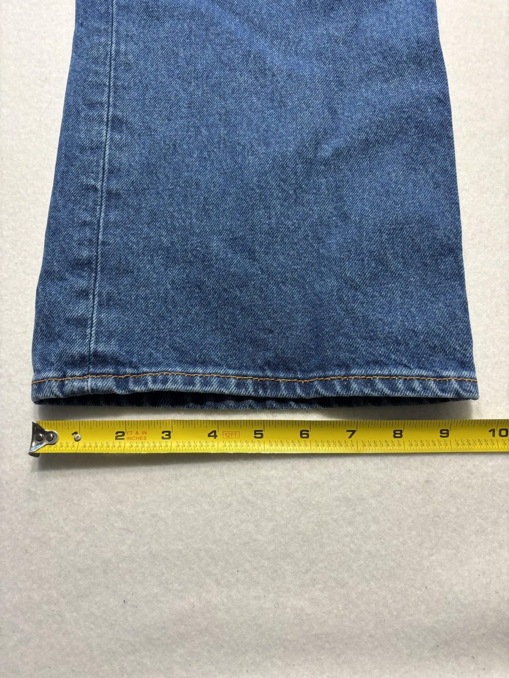 Abercrombie & Fitch Baggy Jeans Mens 33x32 Blue Medium Authentic Rigid Denim