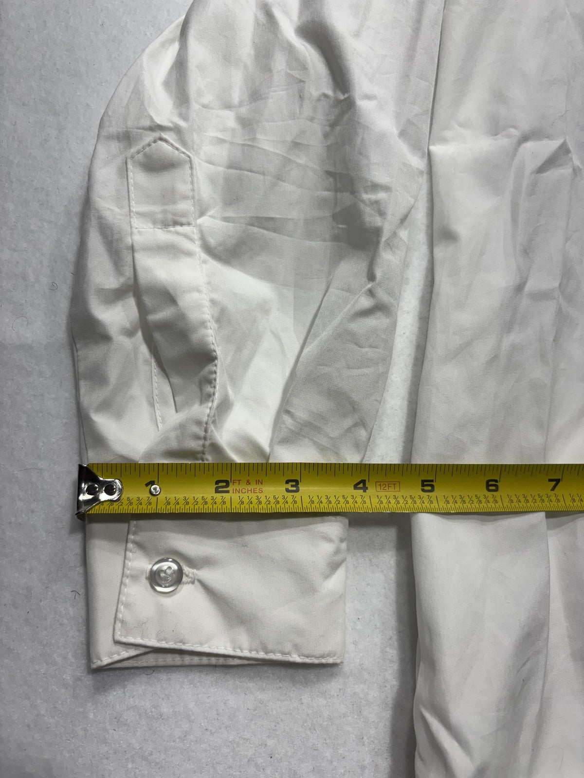 SBJ Austin Shirt Womens One Size White Long Tunic Button Front Cotton Top