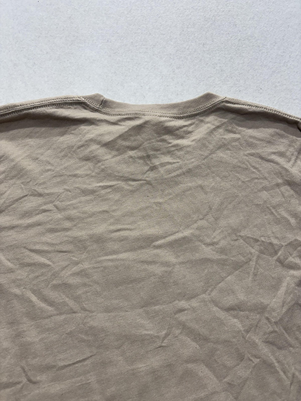 Bella + Canvas Shirt Mens Large Beige Cowboy Light My Fire Graphic Tee Western