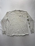 Hug Me Cactus Shirt Mens Small Gray Long Sleeve Cute Funny Graphic Tee Print