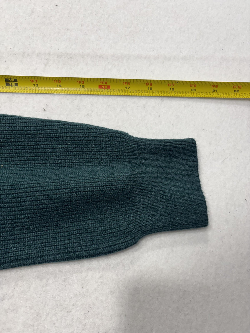 Express Sweater Mens XL Green Ribbed Knit Crew Neck Long Sleeve Pullover Casual