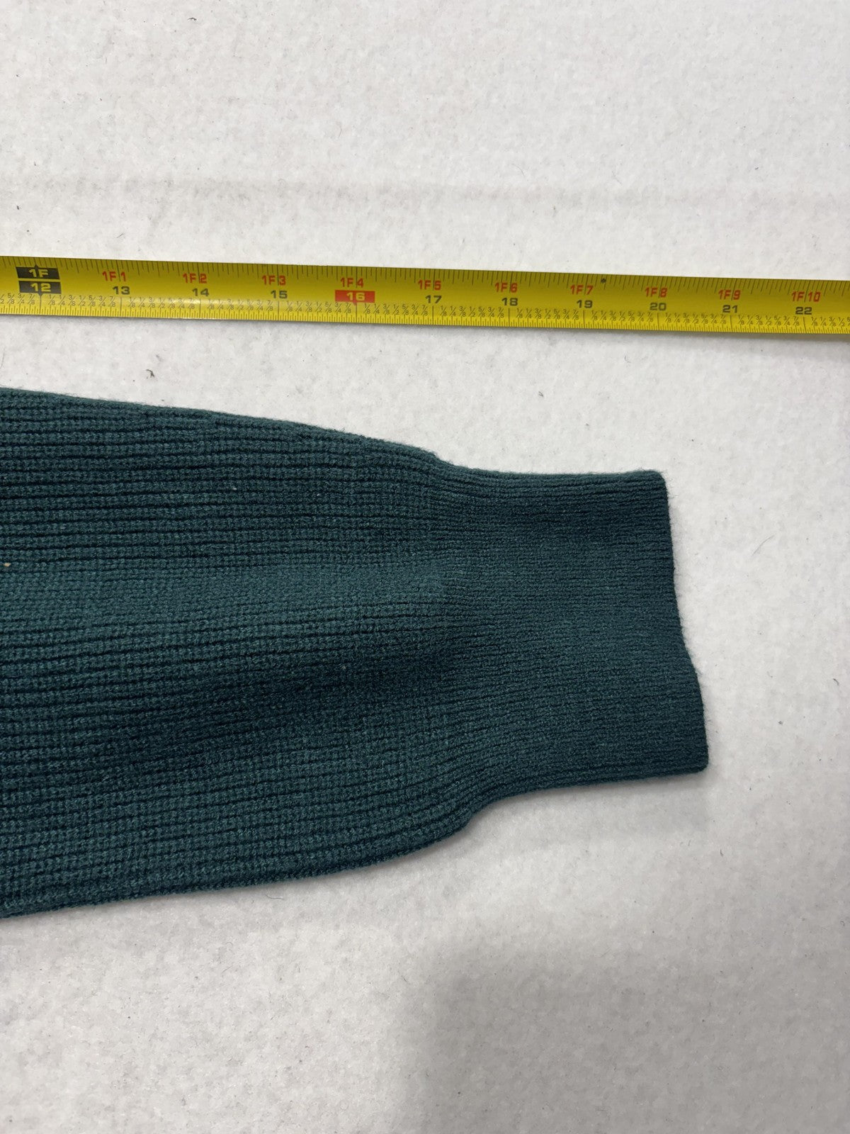 Express Sweater Mens XL Green Ribbed Knit Crew Neck Long Sleeve Pullover Casual