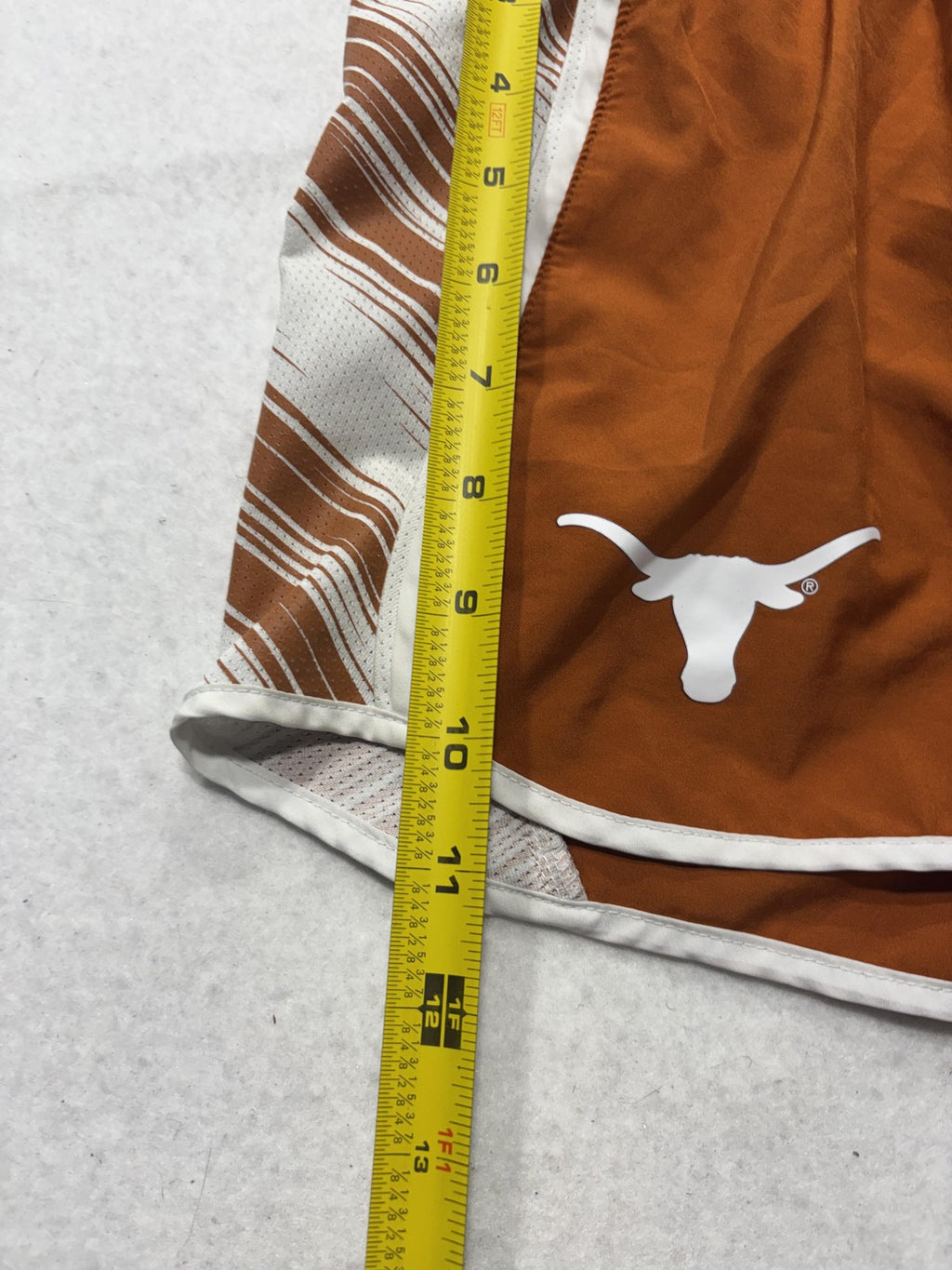Texas Longhorns Shorts Womens XS Orange NCAA Track Field Nike Dri Fit Running