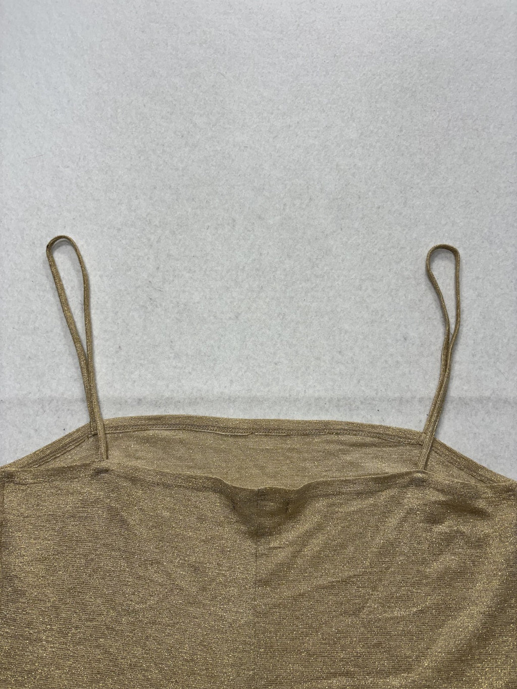 Reformation Tank Womens Small Gold Metallic Square Neck Camisole Top Party