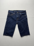 True Religion Bermuda Shorts Mens 31 Blue Ricky Relaxed Denim Stretch 5-Pocket