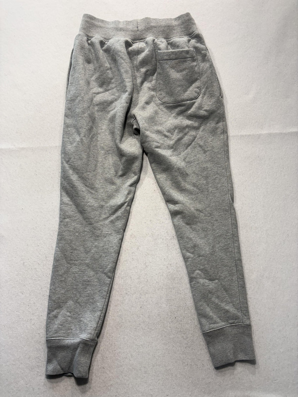 Champion Reverse Weave Sweatpants Mens Medium Gray Fleece Elastic Waist Logo