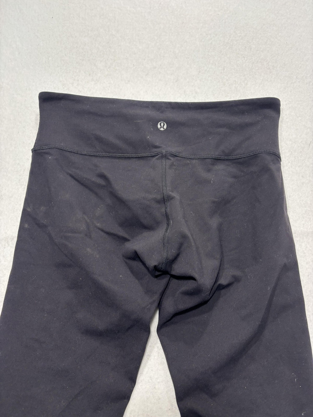 Lululemon Leggings Womens 8 Black 21" Inseam Capri Yoga Stretch Athletic Pants