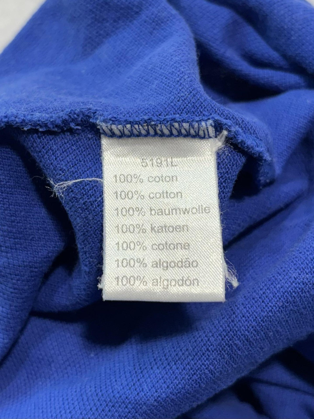 Lacoste Polo Shirt Mens 4XL Blue Classic Fit Pique Cotton Short Sleeve Logo