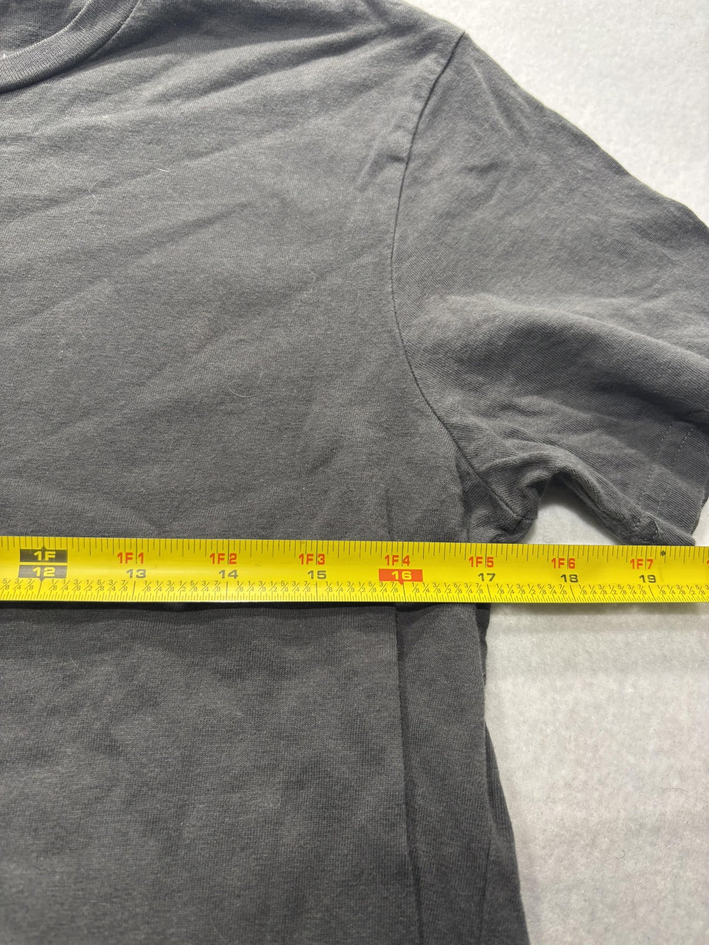 Cotton On Shirt Mens Small Gray Longline Curved Hem Crew Neck Casual Slim Tee