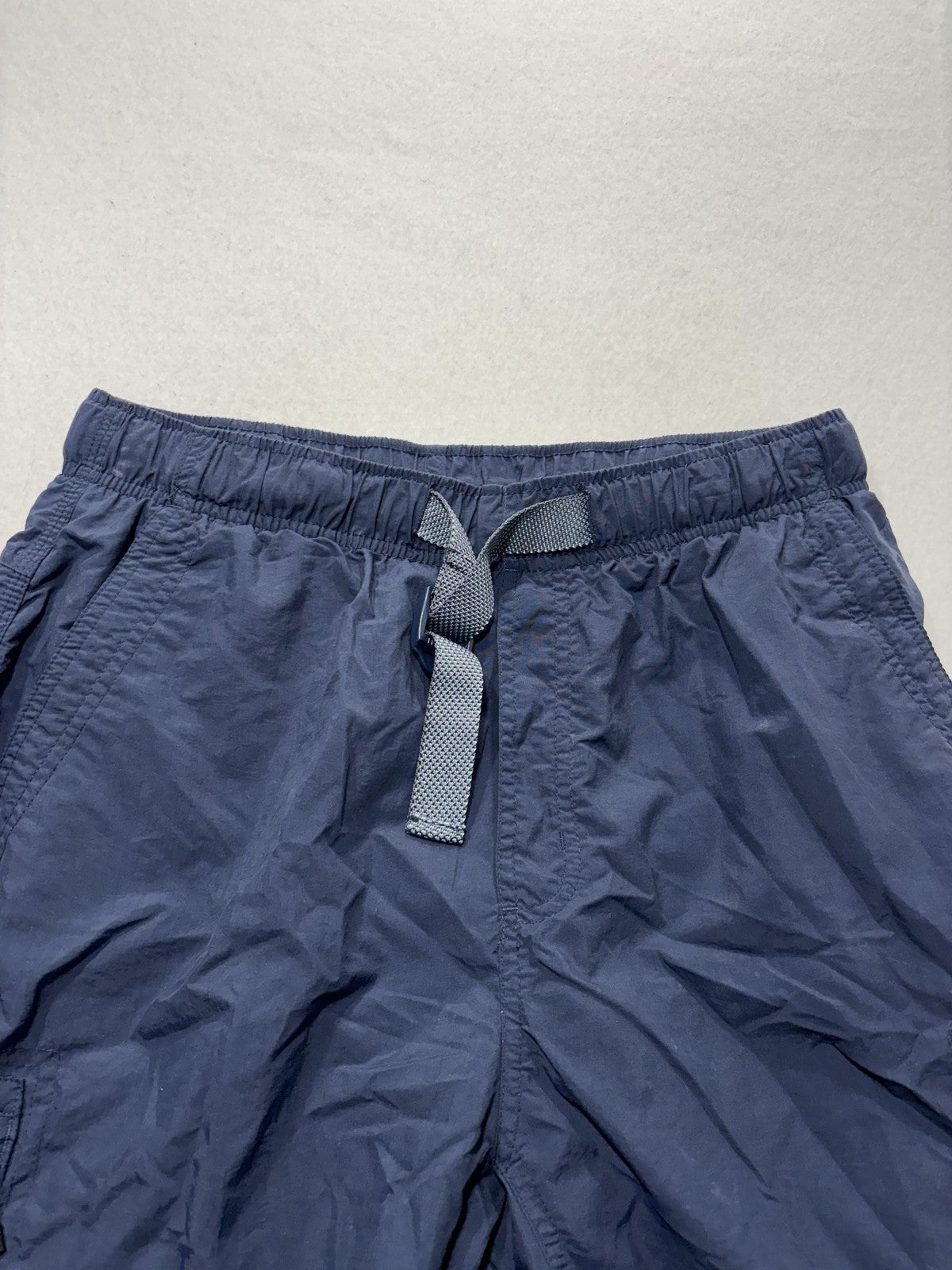 Columbia Swim Shorts Mens Medium Blue Elastic Waist Quick Dry Lined Pockets