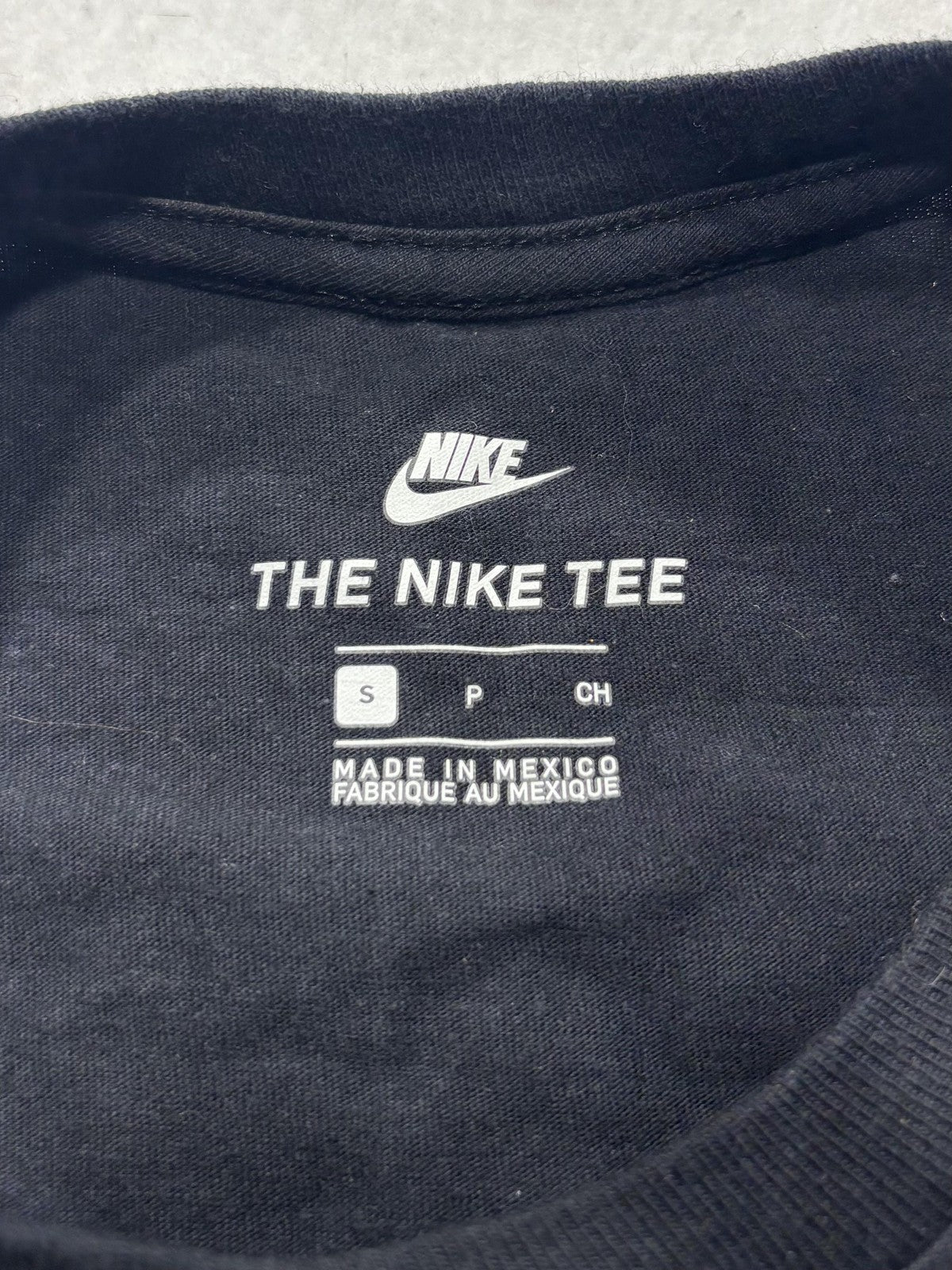Nike Shirt Mens Small Black Nike Air 720 Purple Logo Long Sleeve Graphic Tee