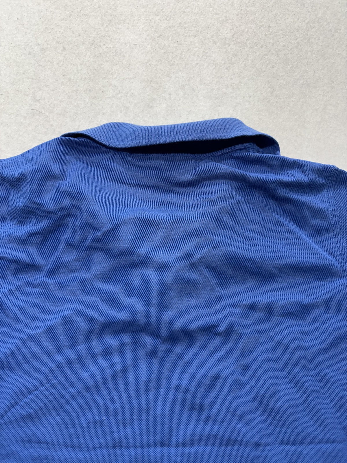 Psycho Bunny Polo Shirt Boys 14-16 Blue Pima Cotton Embroidered Logo Knit