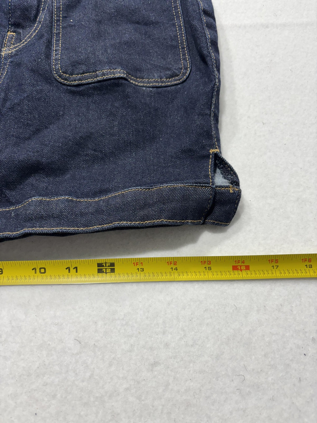 True Religion Skirt Womens 26W Blue Denim Utility Pocket Mini Stretch Casual