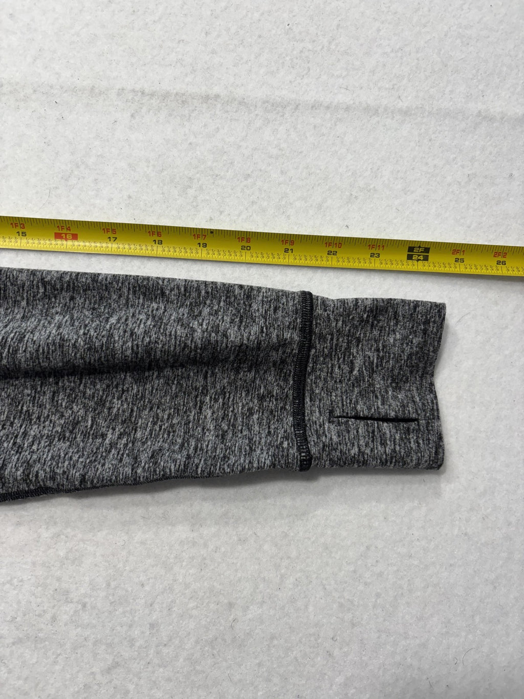 Lululemon Sweatshirt Womens 8 Gray Cowl Neck Zip Pocket Raglan Knit Pullover
