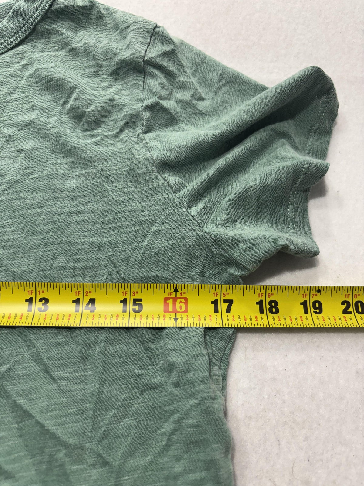 Old Navy Everywear Shirt Womens Small Green Crew Neck Short Sleeve Tee Casual