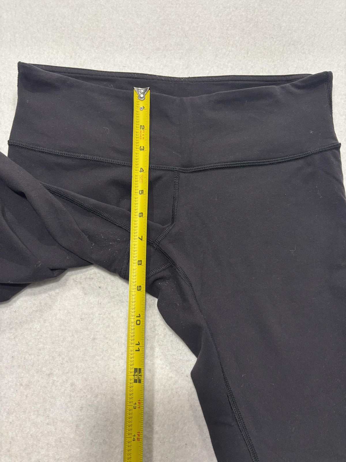 Lululemon Leggings Womens 8 Black 21" Inseam Capri Yoga Stretch Athletic Pants