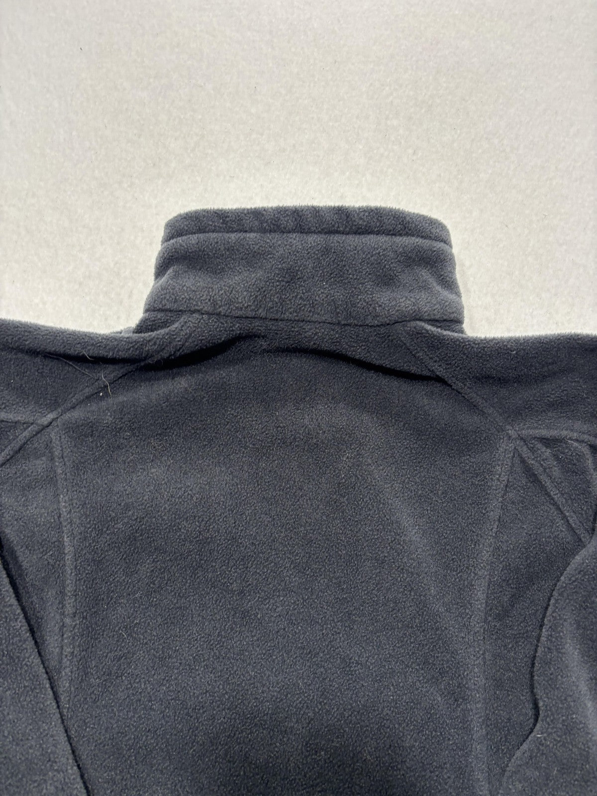 Columbia Jacket Womens L Gray Fleece Full Zip Stand Collar Pockets Soft Outdoor