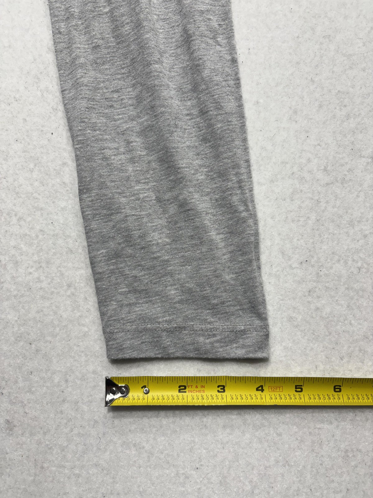 Michael Kors Shirt Mens Large Gray MK Logo Graphic Long Sleeve Crewneck Tee