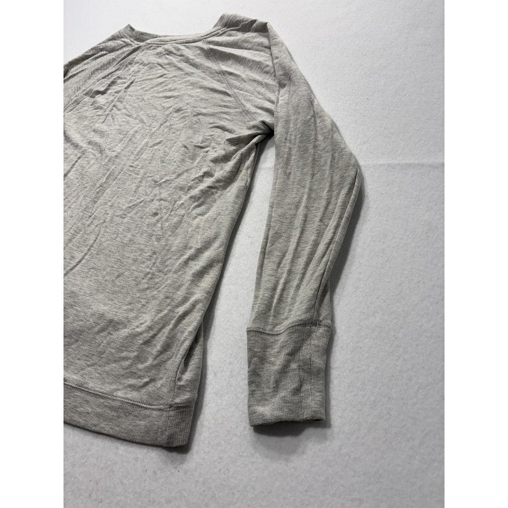 Philosophy Republic Clothing Top Womens Large Gray Long Sleeve Asymmetrical Hem