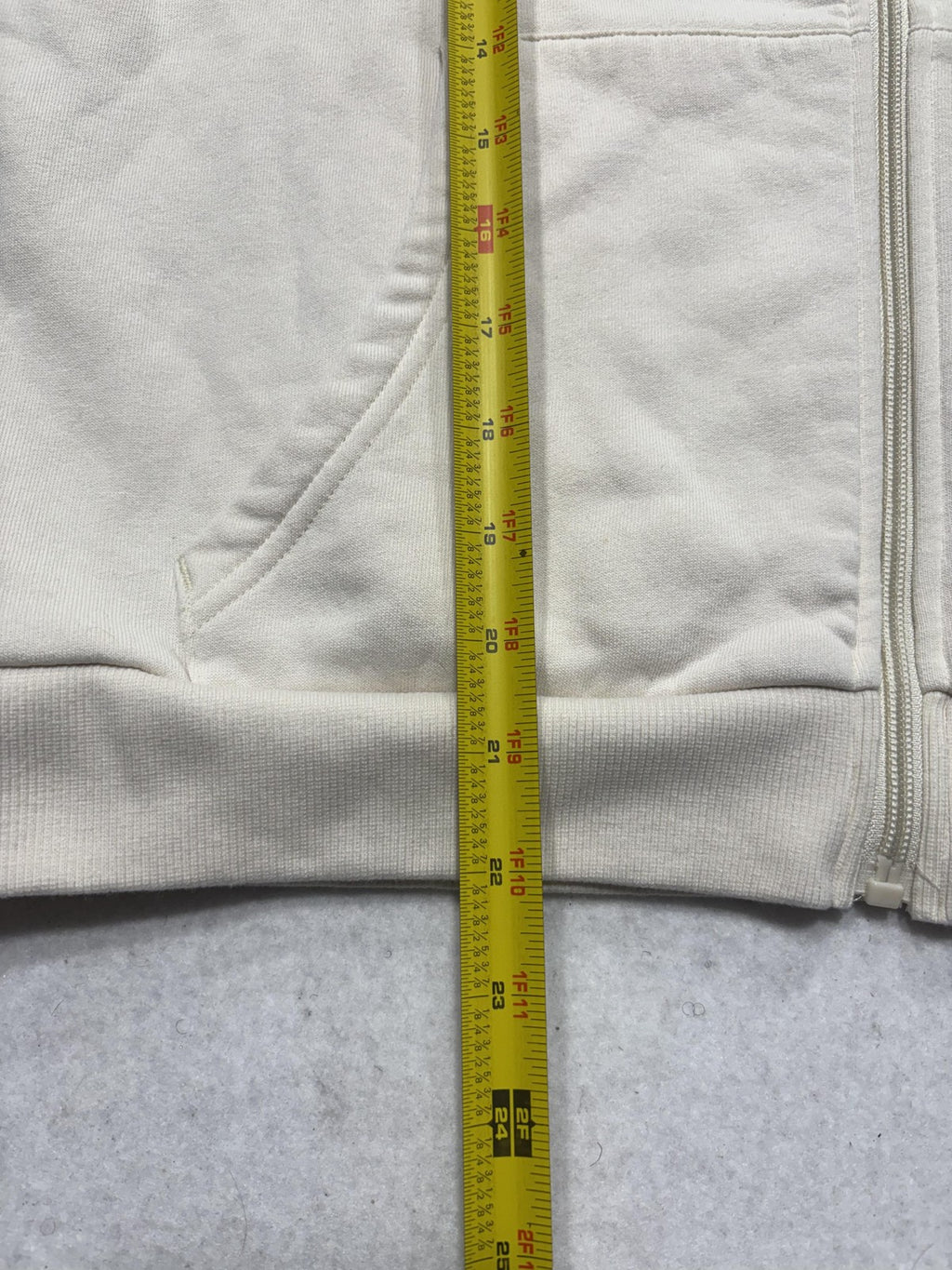True Religion Hoodie Womens XL White Rhinestone Logo Full Zip Graphic Buddha