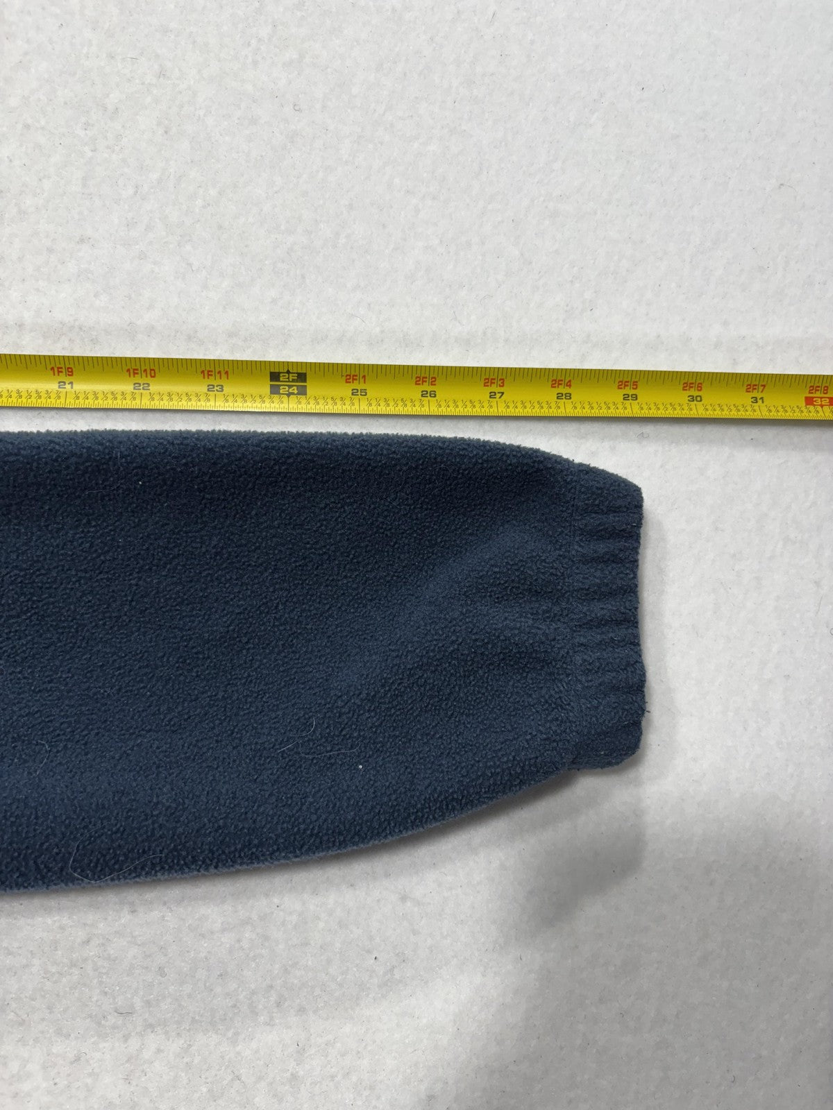Columbia Jacket Womens M Blue Fleece Full Zip Stand Collar Pockets Outdoor