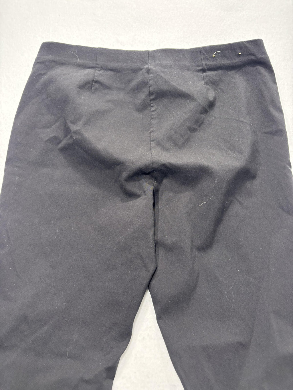 MICHAEL Michael Kors Leggings Womens Large Black Pull On Mid Rise Ankle Stretch