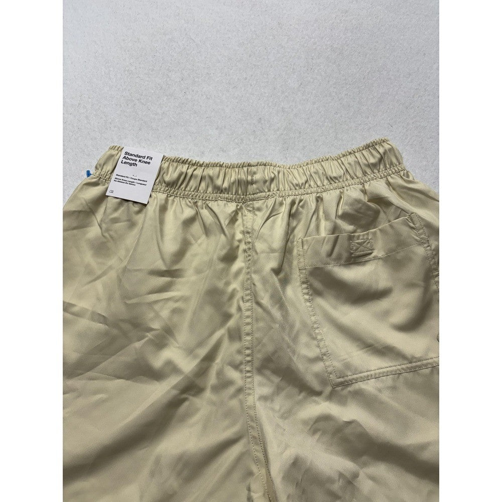 Nike Swim Shorts Mens Small Beige Standard Fit Above Knee Lined FN3307-229