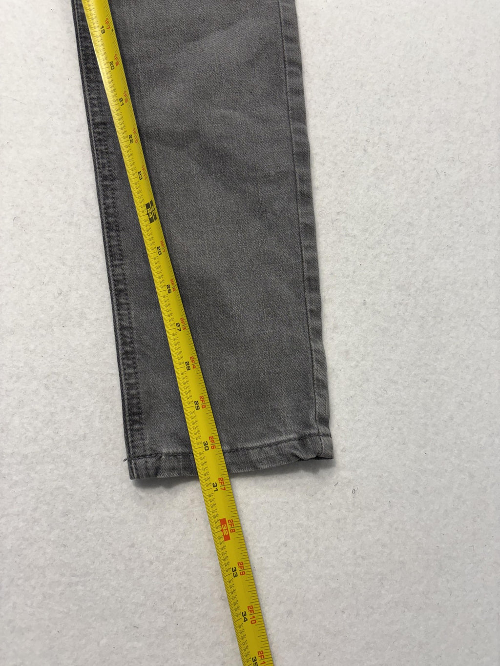 MICHAEL Michael Kors Jeans Womens 6 Charcoal Mid Rise Skinny Lace 30x29.5