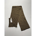 MICHAEL Michael Kors Brown MK Logo Knit Rectangle Scarf Womens OS 534381