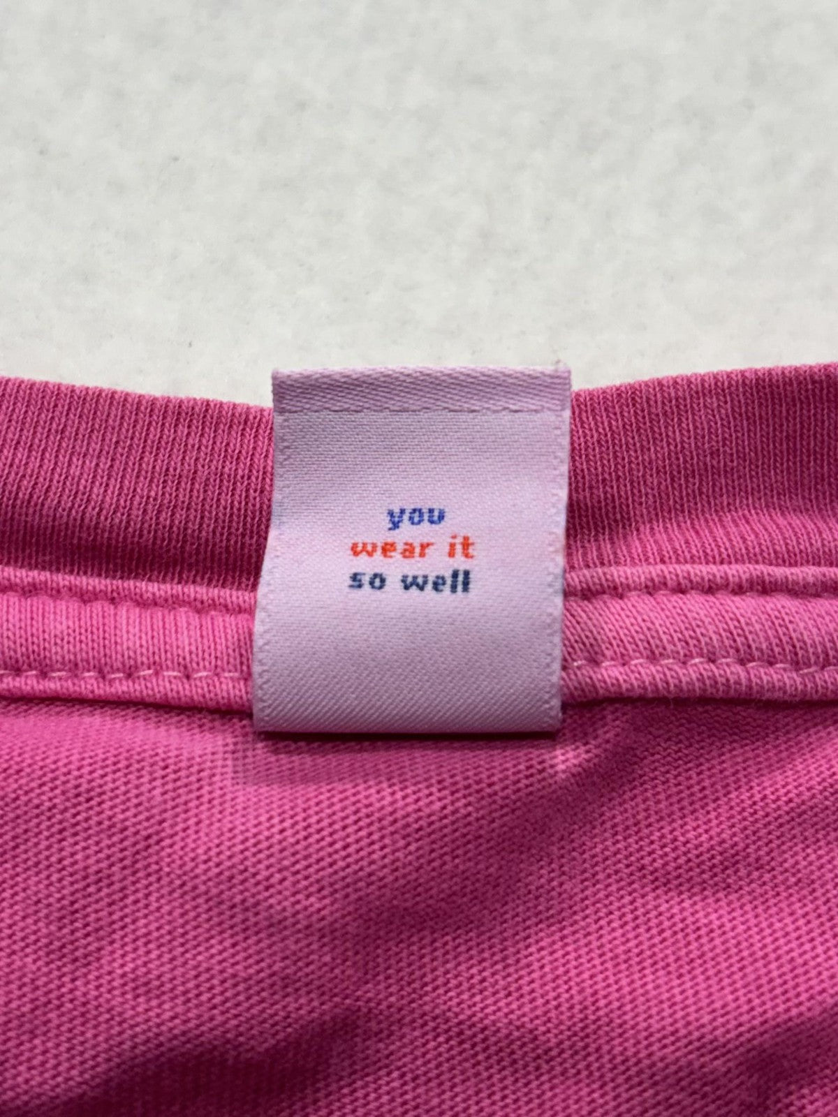 Old Navy Shirt Mens 2XL Pink Vintage Tee Crew Neck Short Sleeve Basic Casual