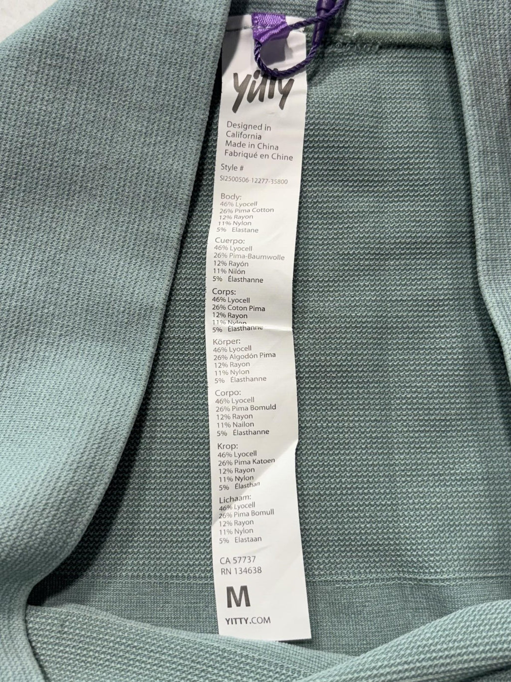 Yitty Shaping Skirt Womens Medium Green Smooth As Hell Slimming Shapewear