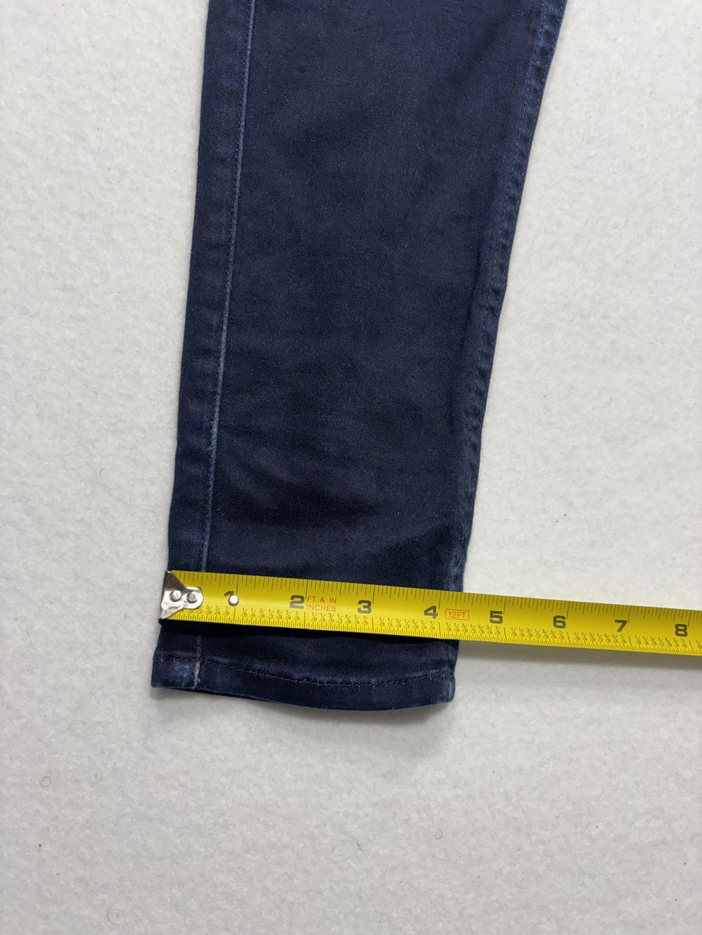7 For All Mankind Jeans Womens 27 Blue Dark Wash High Waist Skinny Stretch