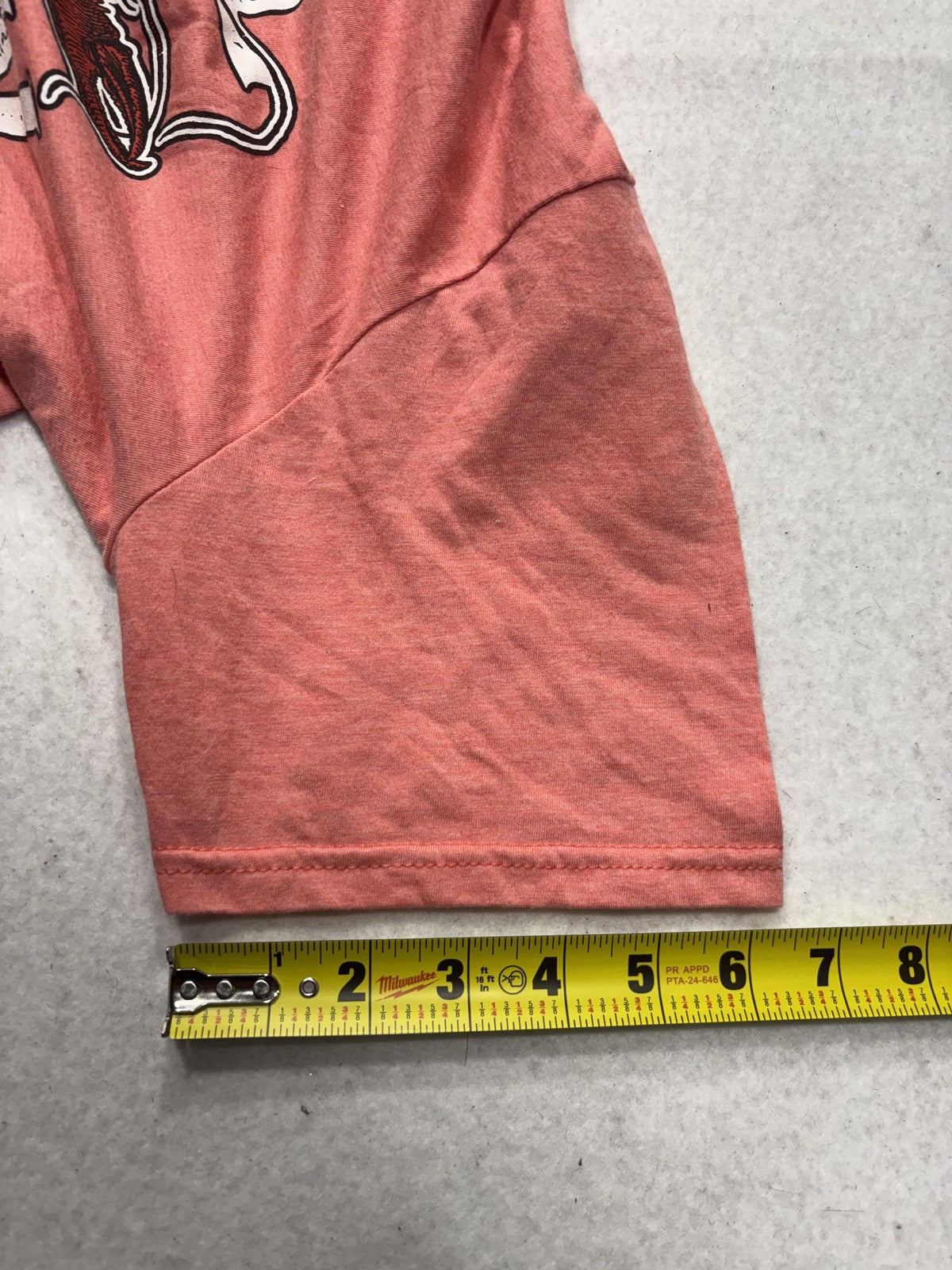 Academy Sports + Outdoors Shirt Mens Large Pink Boil Crew Crawfish Graphic Tee