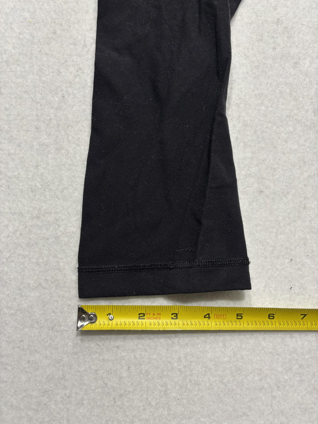 Lululemon Leggings Womens 6 Black 21.5" Inseam Capri Yoga Stretch Athletic Pants