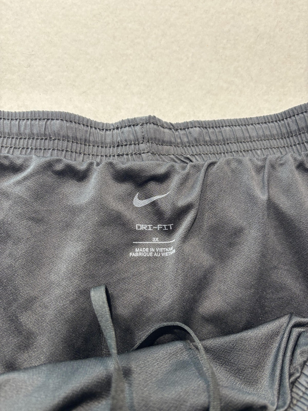 Nike Shorts Mens Big 3XL Black Dri-FIT 4" Inseam Running Lightweight Athletic