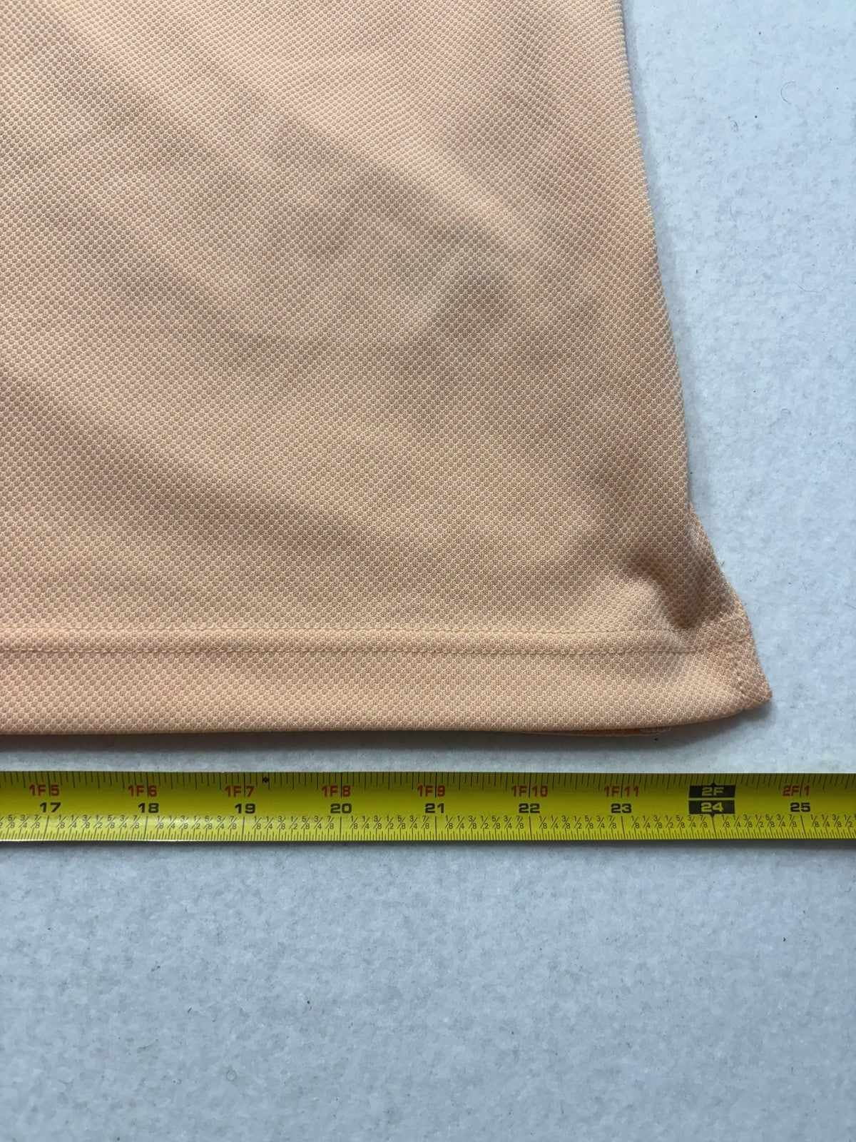 Columbia PFG Omni-Shade Polo Shirt Mens Large Orange Fishing UV Protection