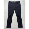 Paige Hoxton Ankle Jeans Womens 34 Black Wash Slim Stretch Distressed 34x28.5