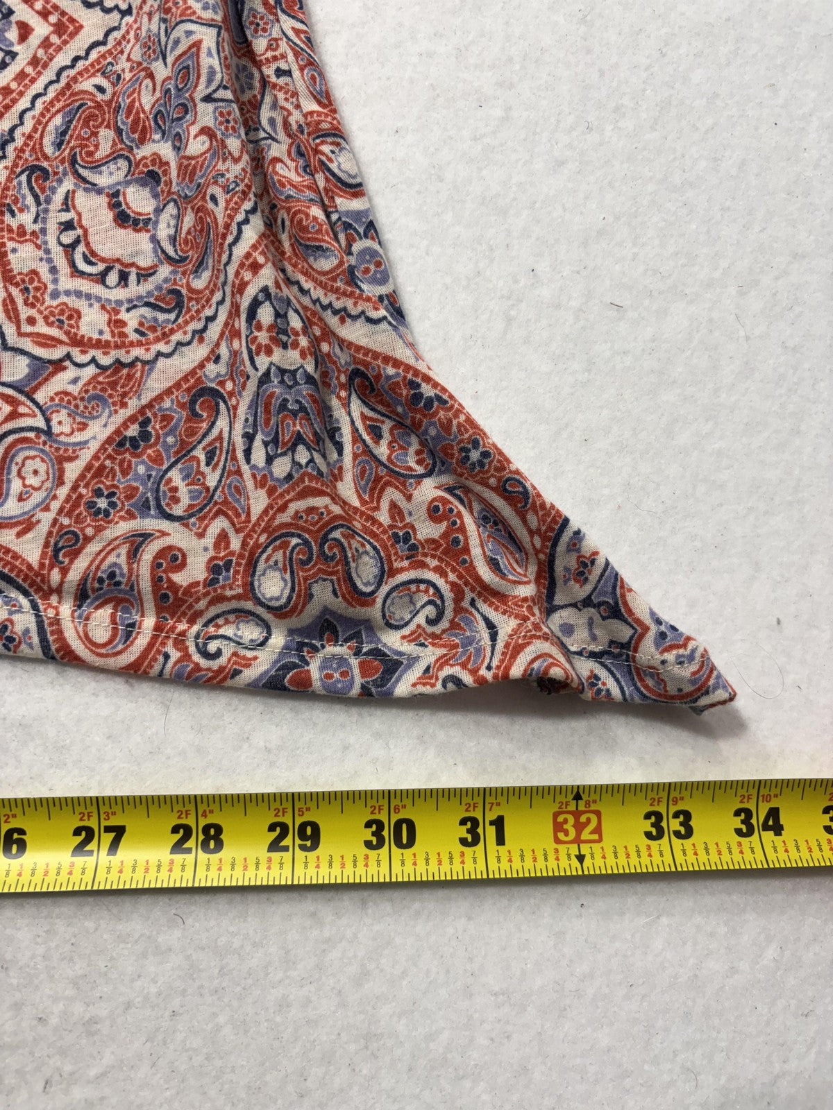 Xhilaration Tank Top Juniors 2XL Multicolor Paisley Halter Cami Boho Summer