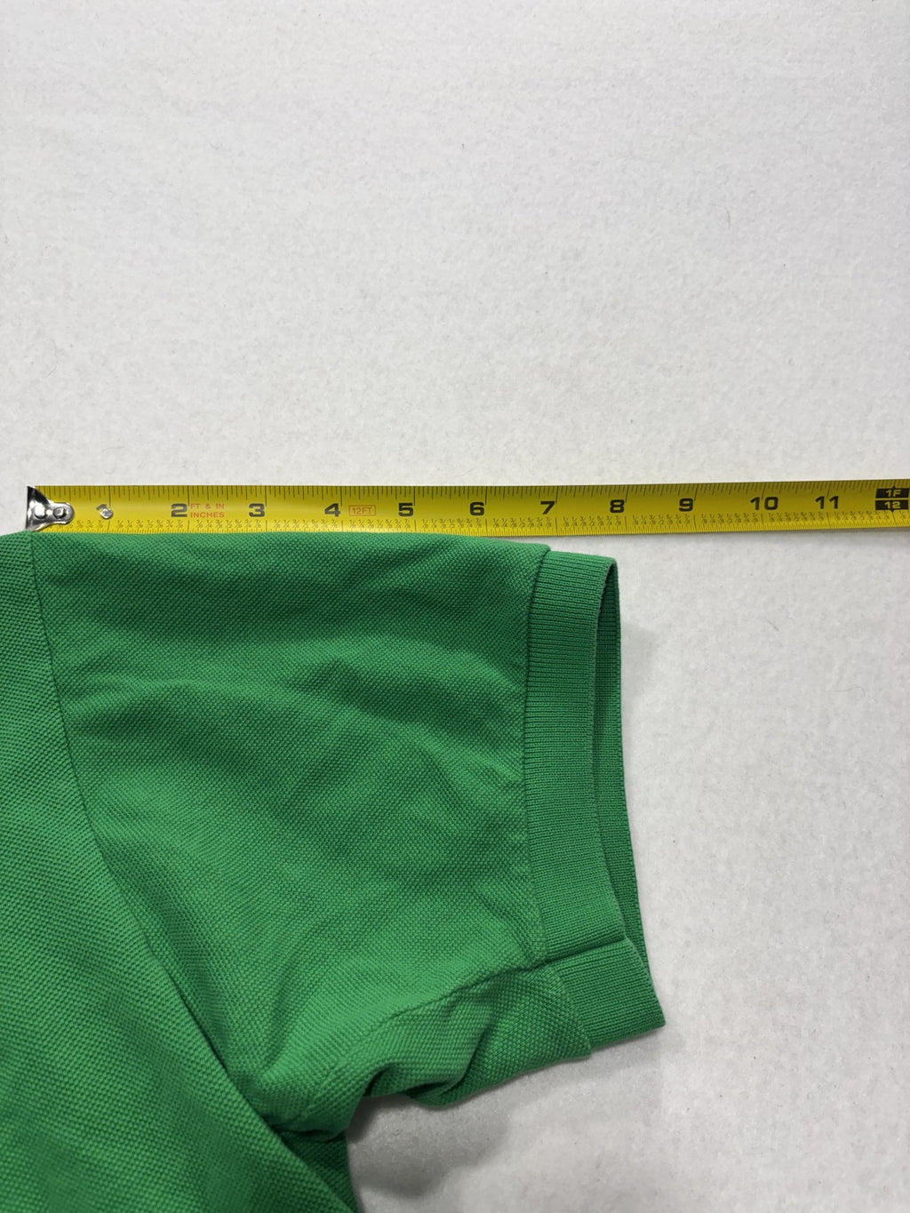 Lacoste Polo Shirt Mens Medium Green Classic Fit Pique Cotton Short Sleeve Logo