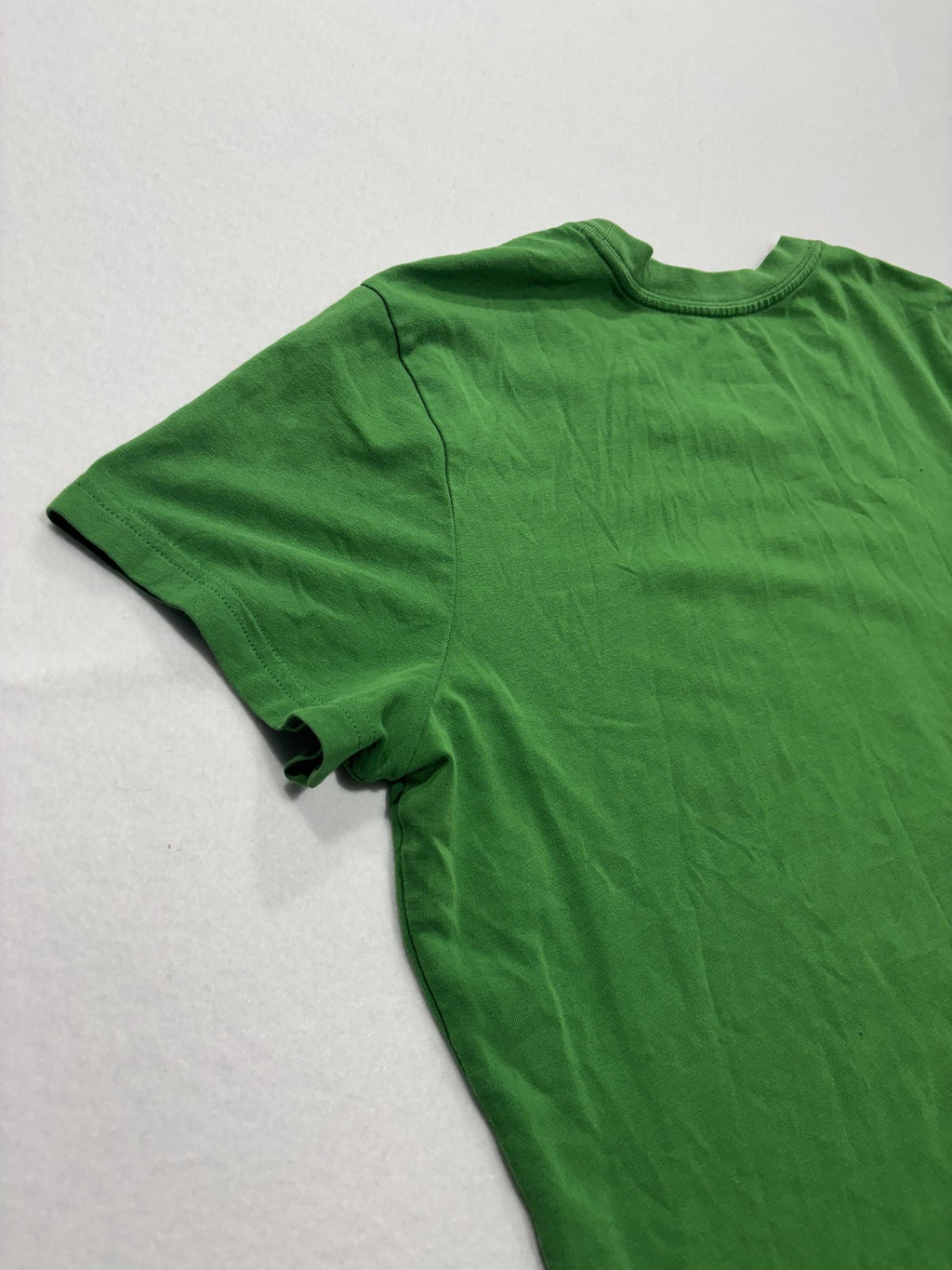 Nike Shirt Womens XL Green Dri-FIT Cotton Tee Stronger Faster Better Slogan