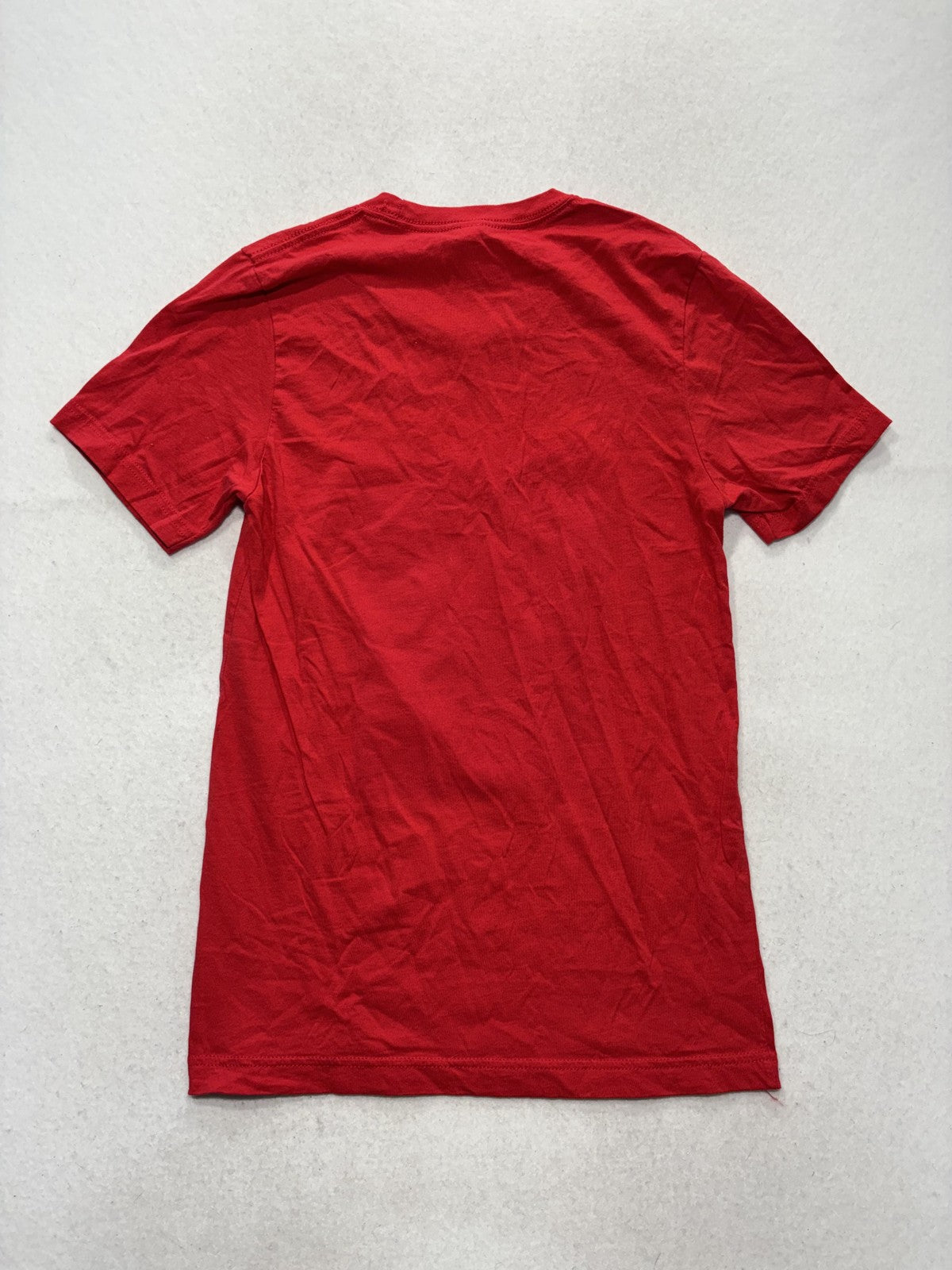 Bella + Canvas Shirt Womens S Red Crew Neck You Can't Sit With Us Graphic Tee