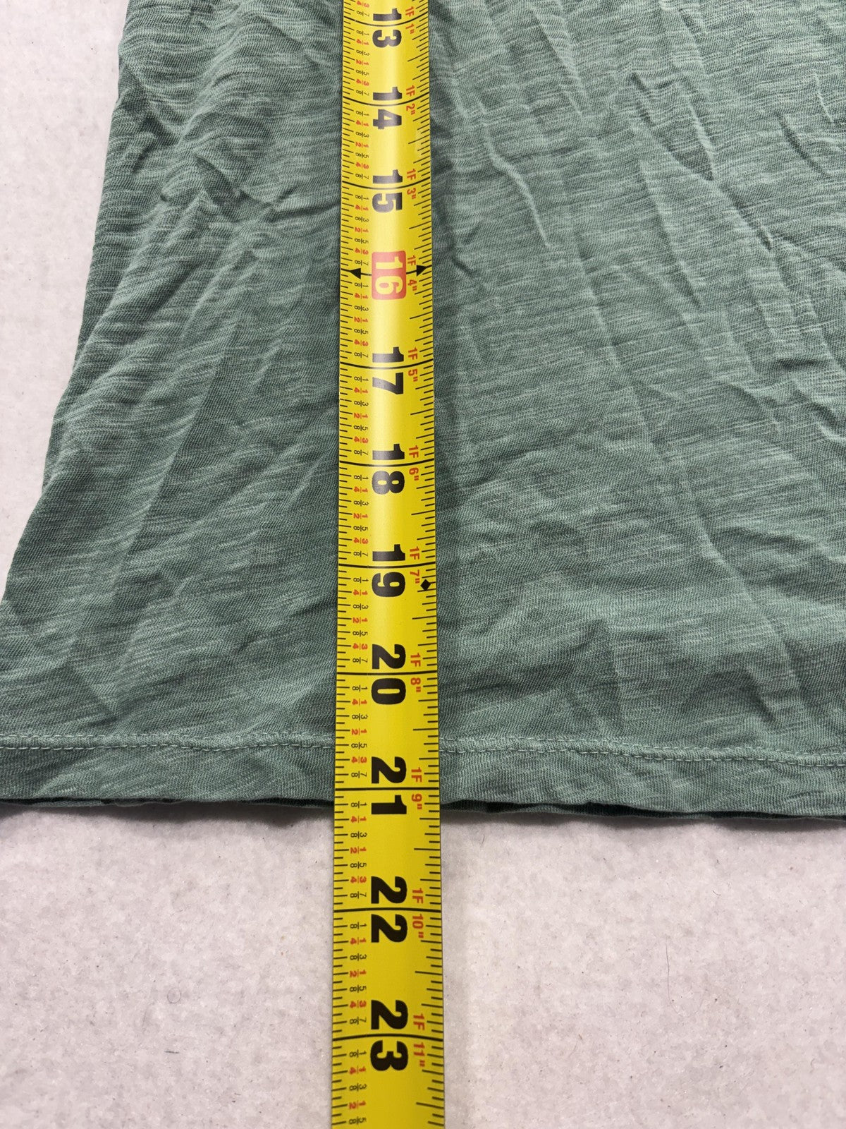 Old Navy Everywear Shirt Womens Small Green Crew Neck Short Sleeve Tee Casual