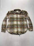 American Eagle Outfitters Button Up Shirt Womens S Multicolor Plaid Flannel Top